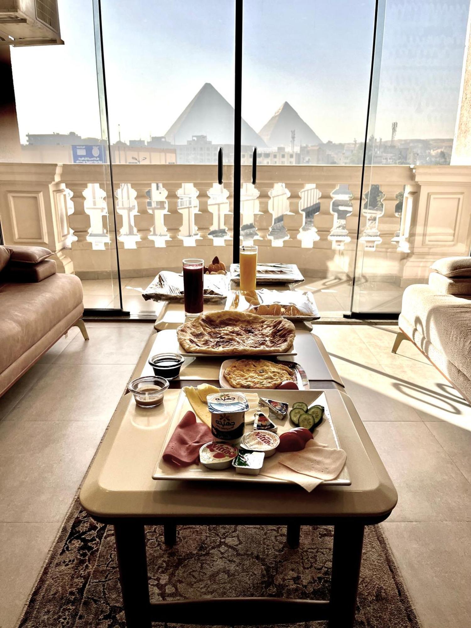 Pyramids Charm Hotel Al Kawm al Akhdar Zewnętrze zdjęcie