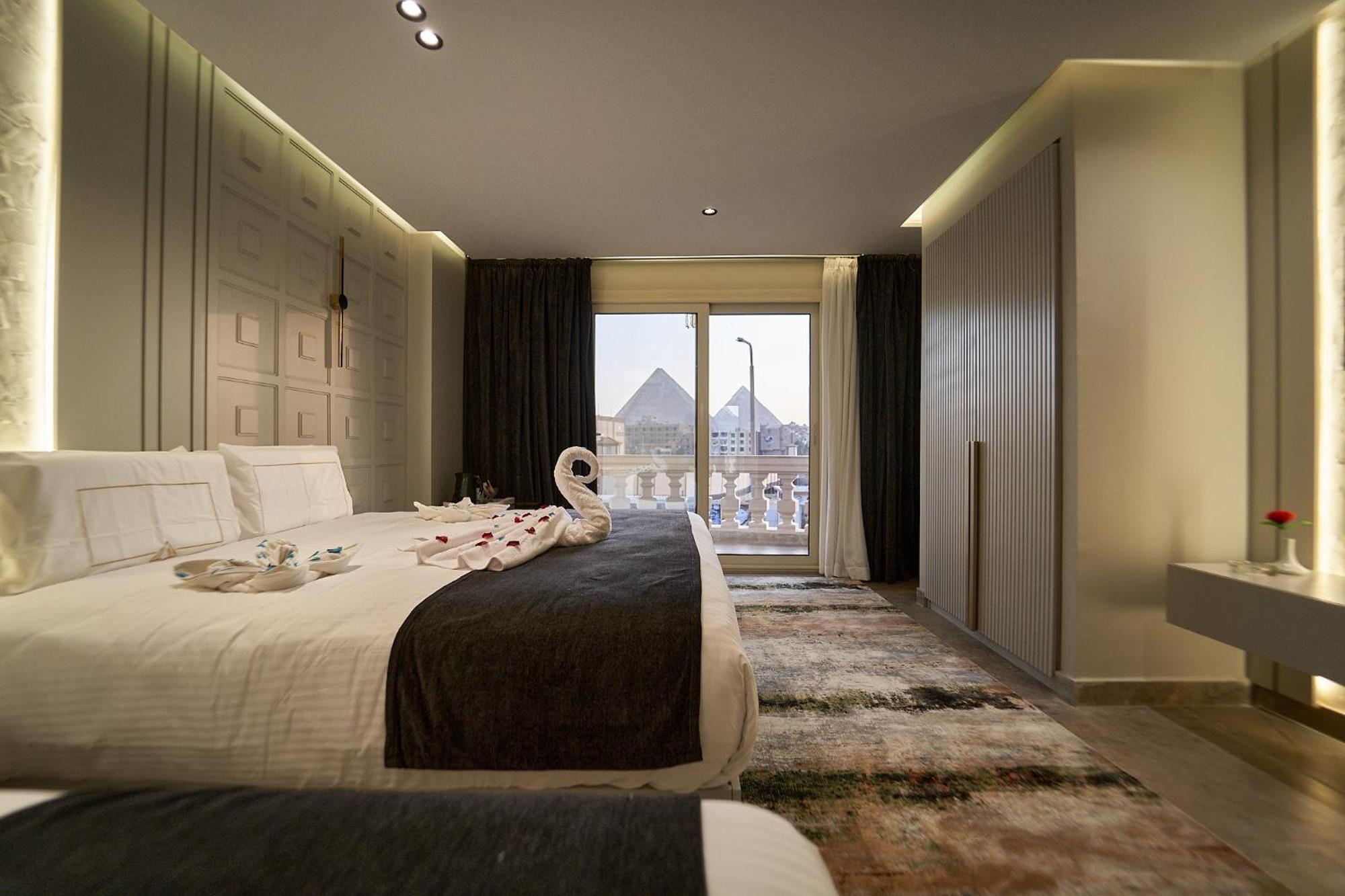 Pyramids Charm Hotel Al Kawm al Akhdar Zewnętrze zdjęcie