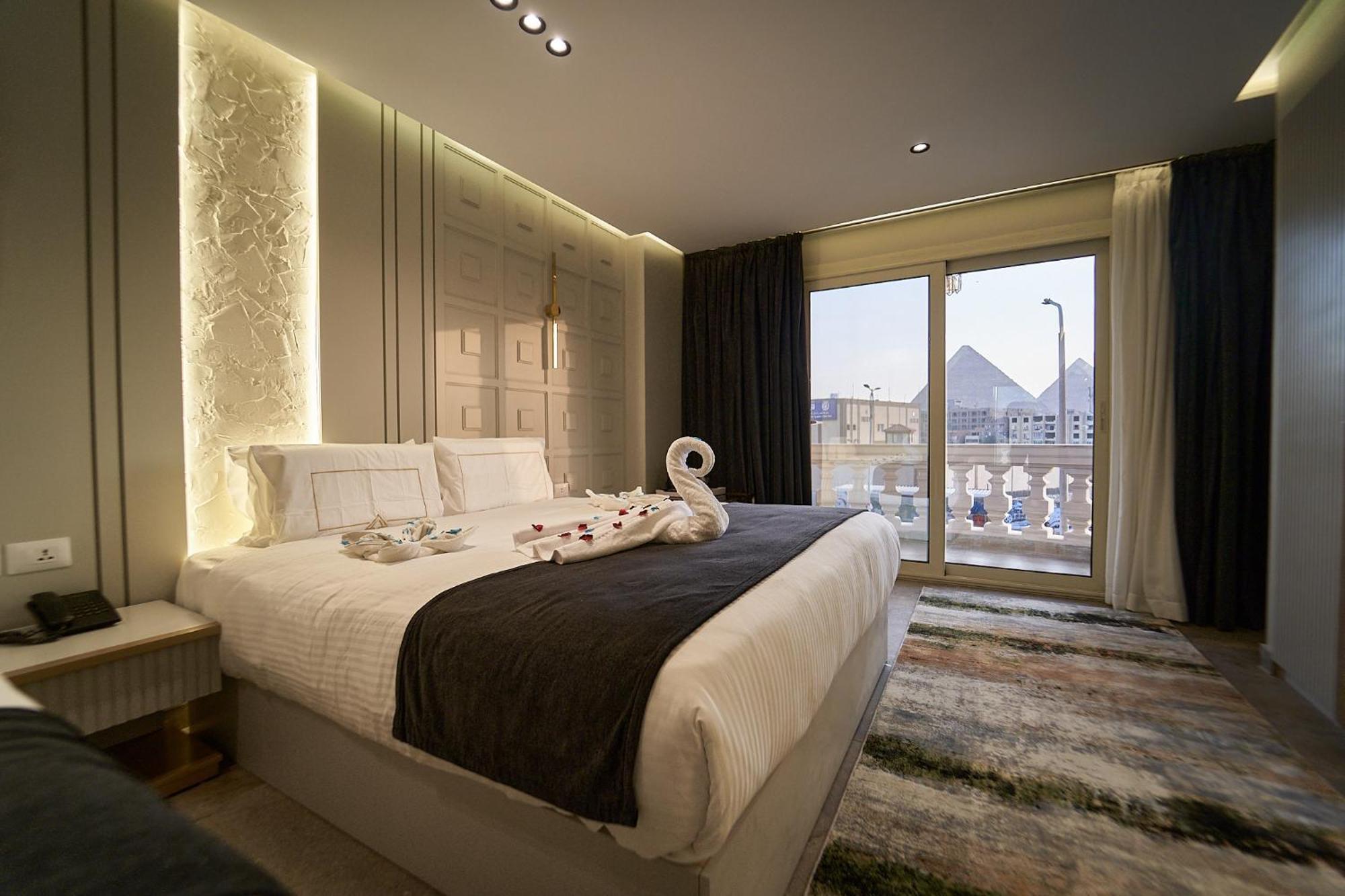 Pyramids Charm Hotel Al Kawm al Akhdar Zewnętrze zdjęcie