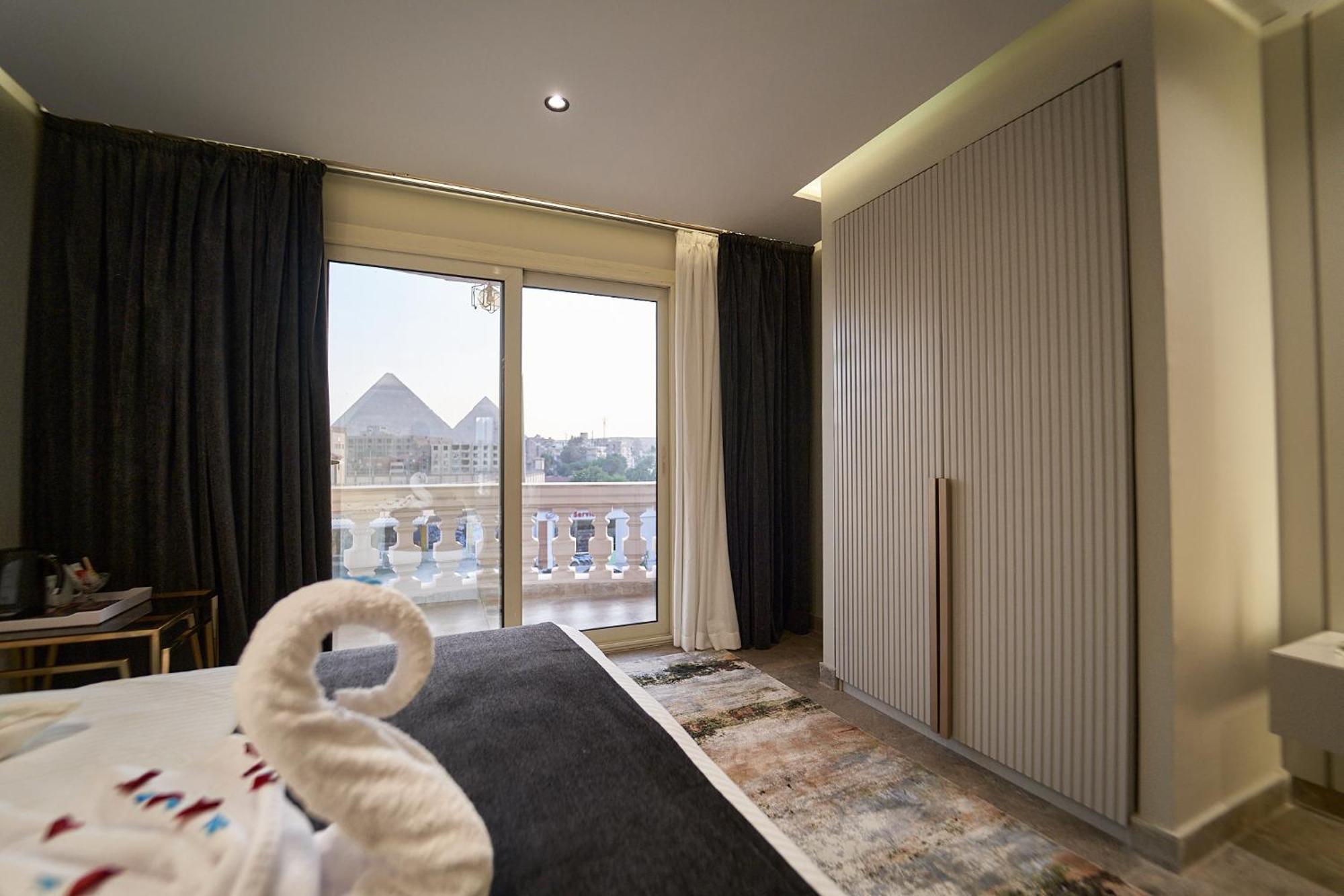 Pyramids Charm Hotel Al Kawm al Akhdar Zewnętrze zdjęcie