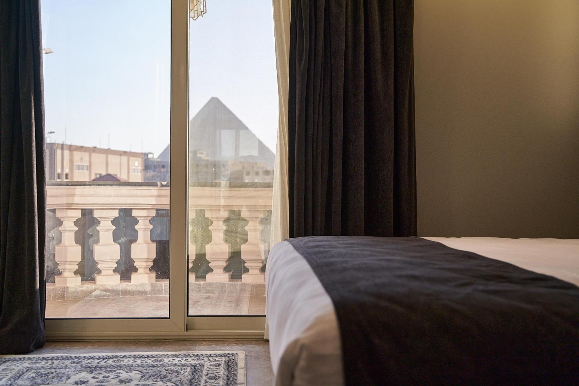 Pyramids Charm Hotel Al Kawm al Akhdar Zewnętrze zdjęcie