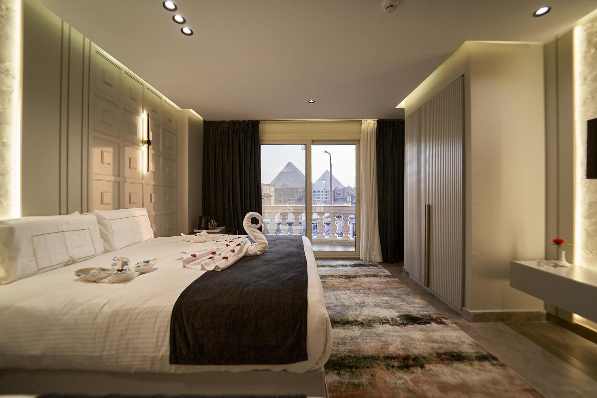 Pyramids Charm Hotel Al Kawm al Akhdar Zewnętrze zdjęcie