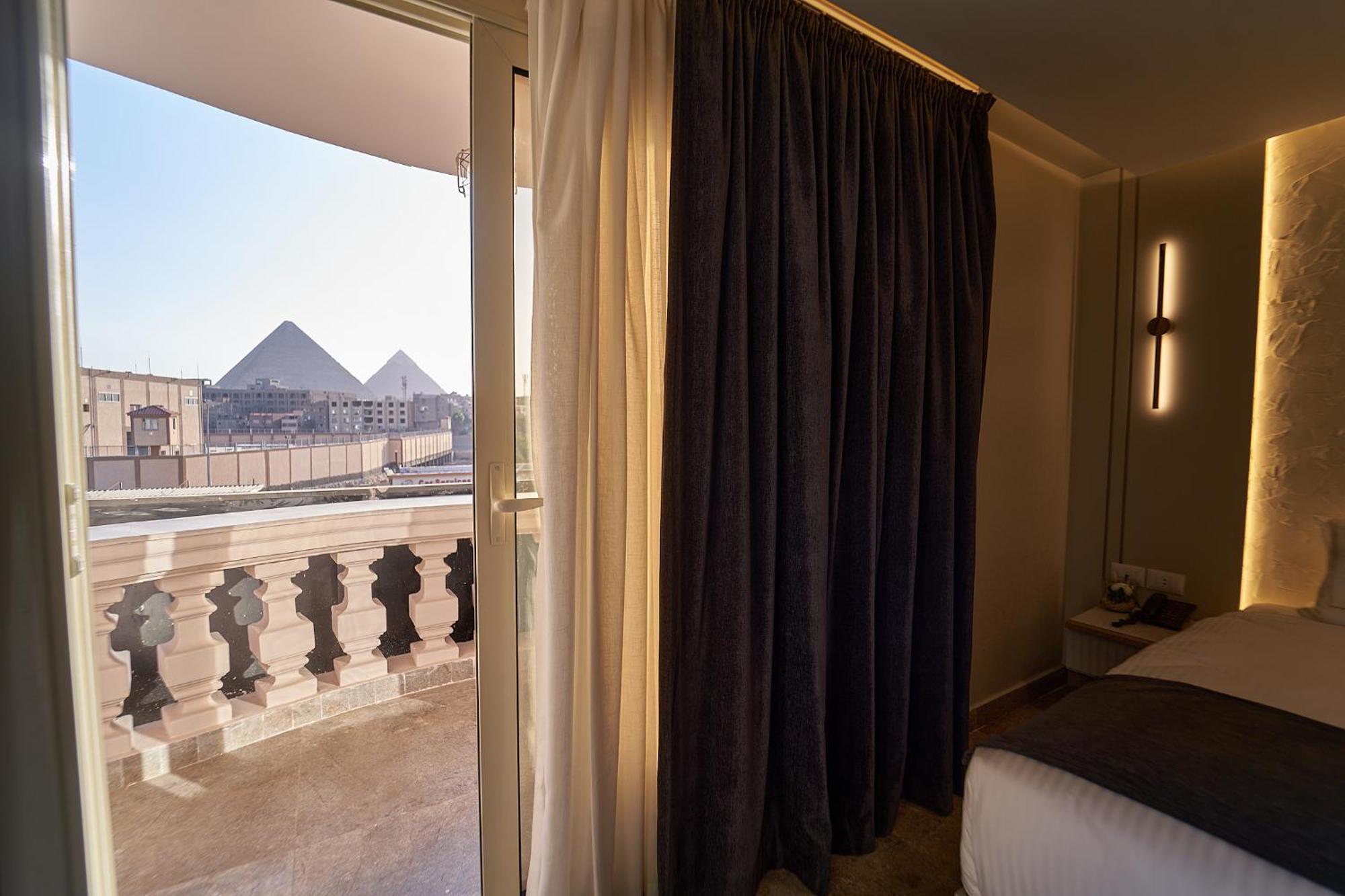 Pyramids Charm Hotel Al Kawm al Akhdar Zewnętrze zdjęcie
