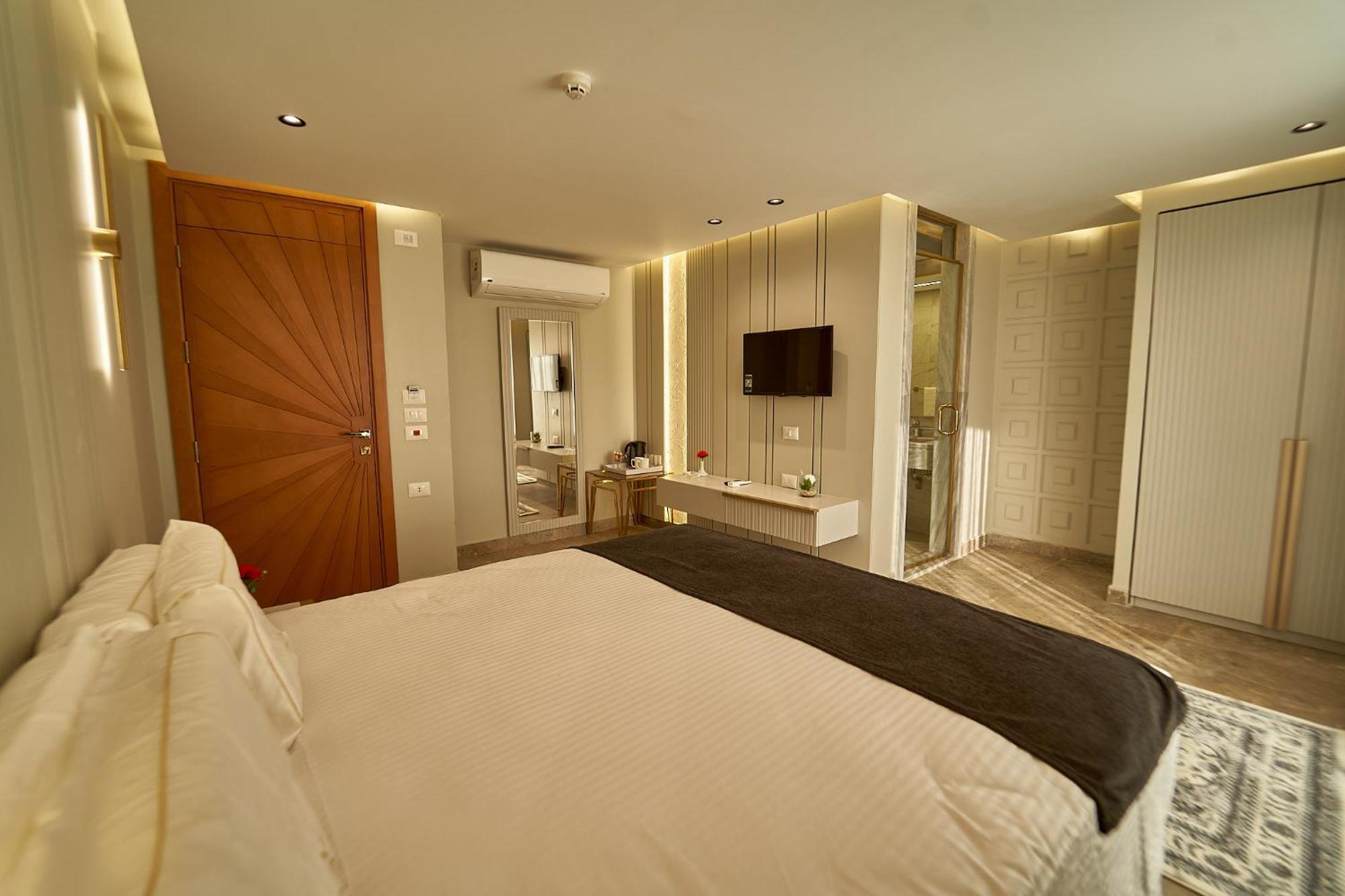 Pyramids Charm Hotel Al Kawm al Akhdar Zewnętrze zdjęcie