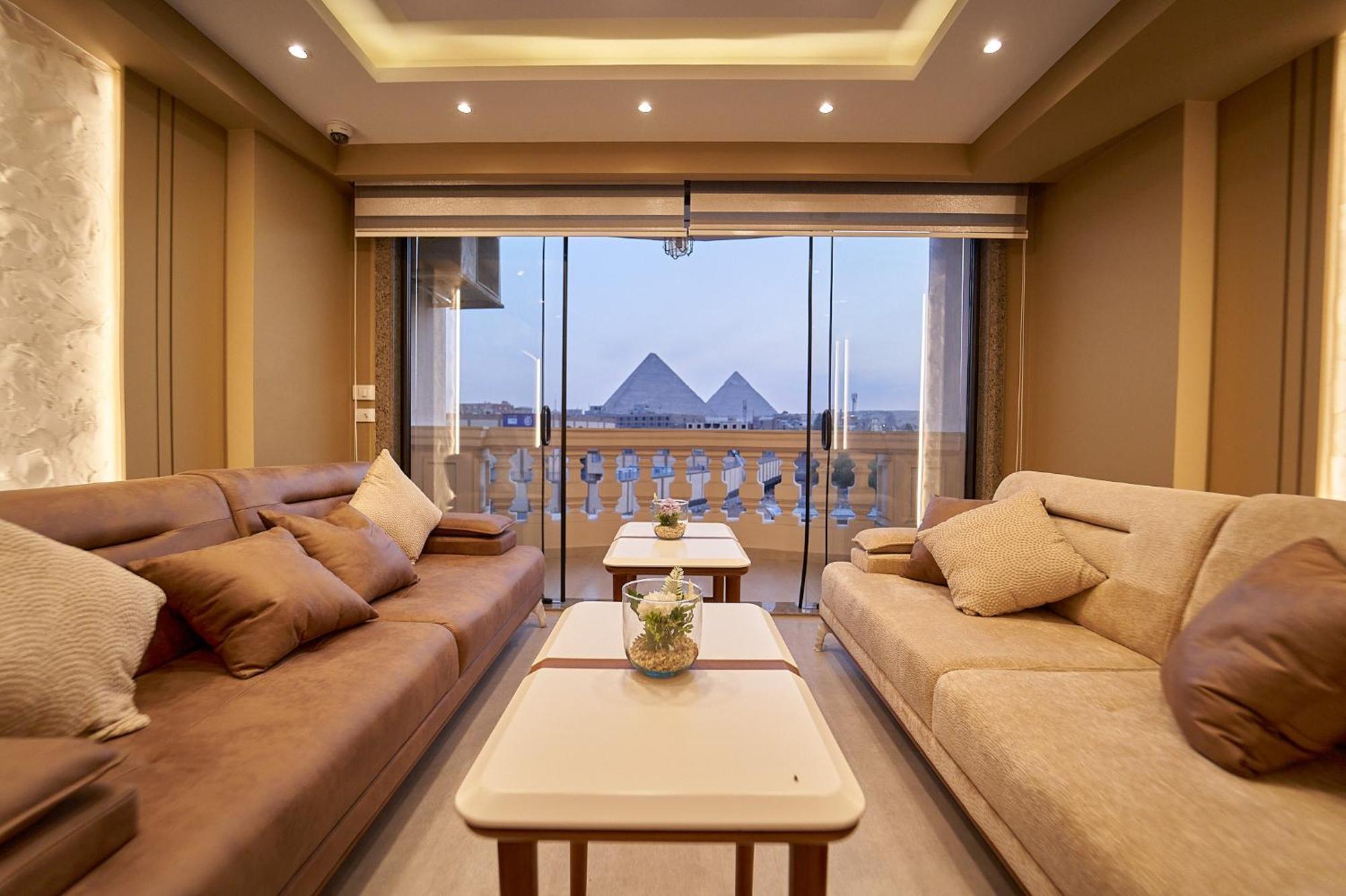 Pyramids Charm Hotel Al Kawm al Akhdar Zewnętrze zdjęcie