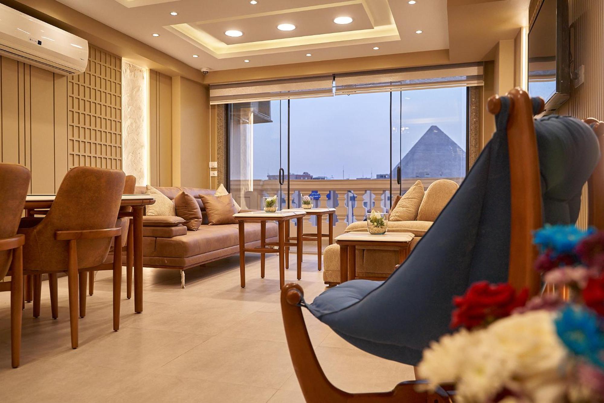 Pyramids Charm Hotel Al Kawm al Akhdar Zewnętrze zdjęcie