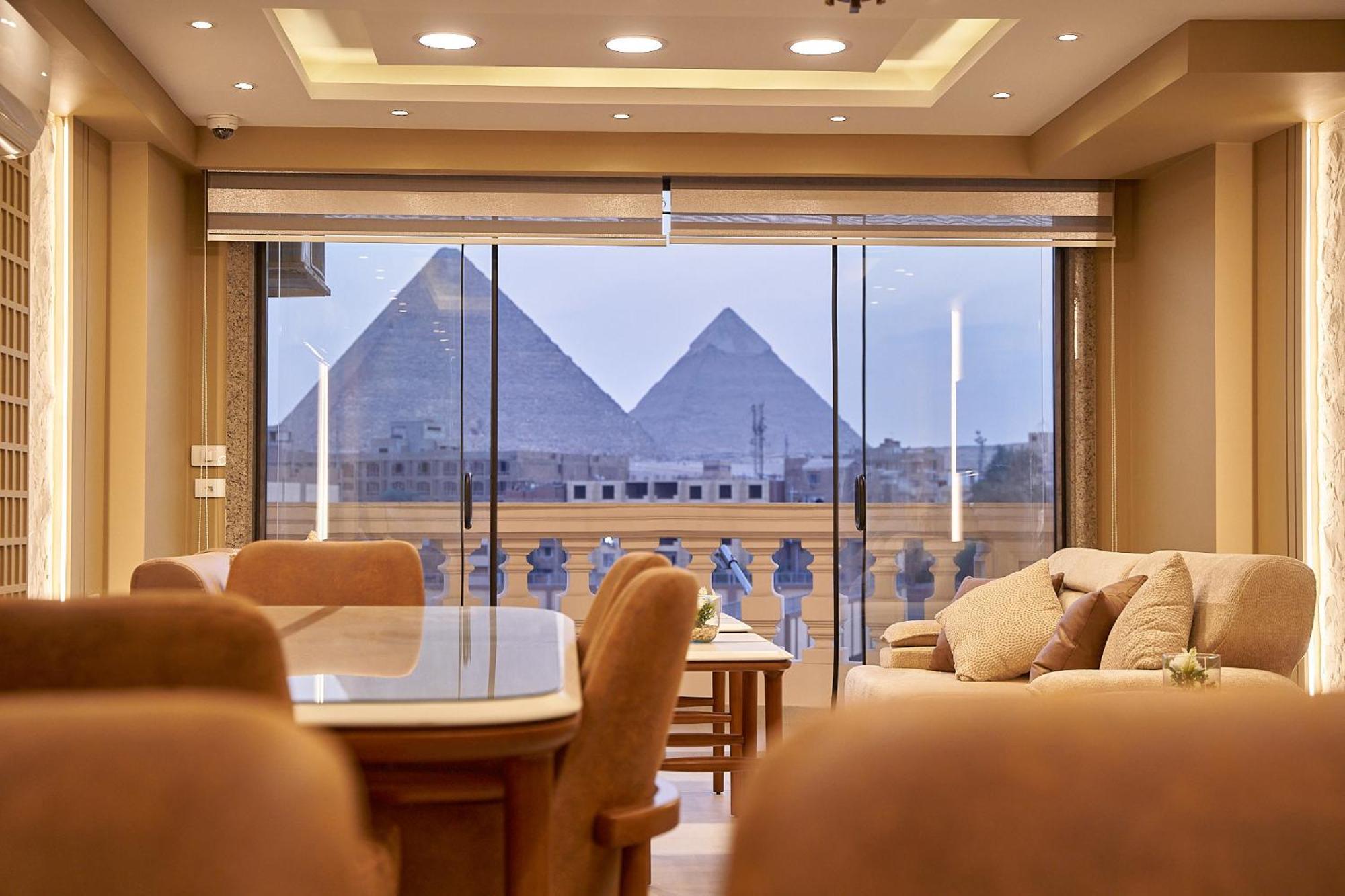Pyramids Charm Hotel Al Kawm al Akhdar Zewnętrze zdjęcie
